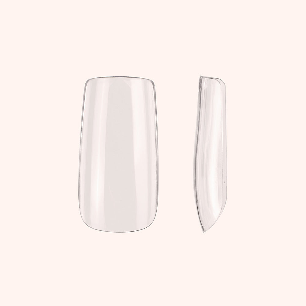 Soft Gel Nail Tips Standard/Square Shape (pose américaine) 500 en coffret 2