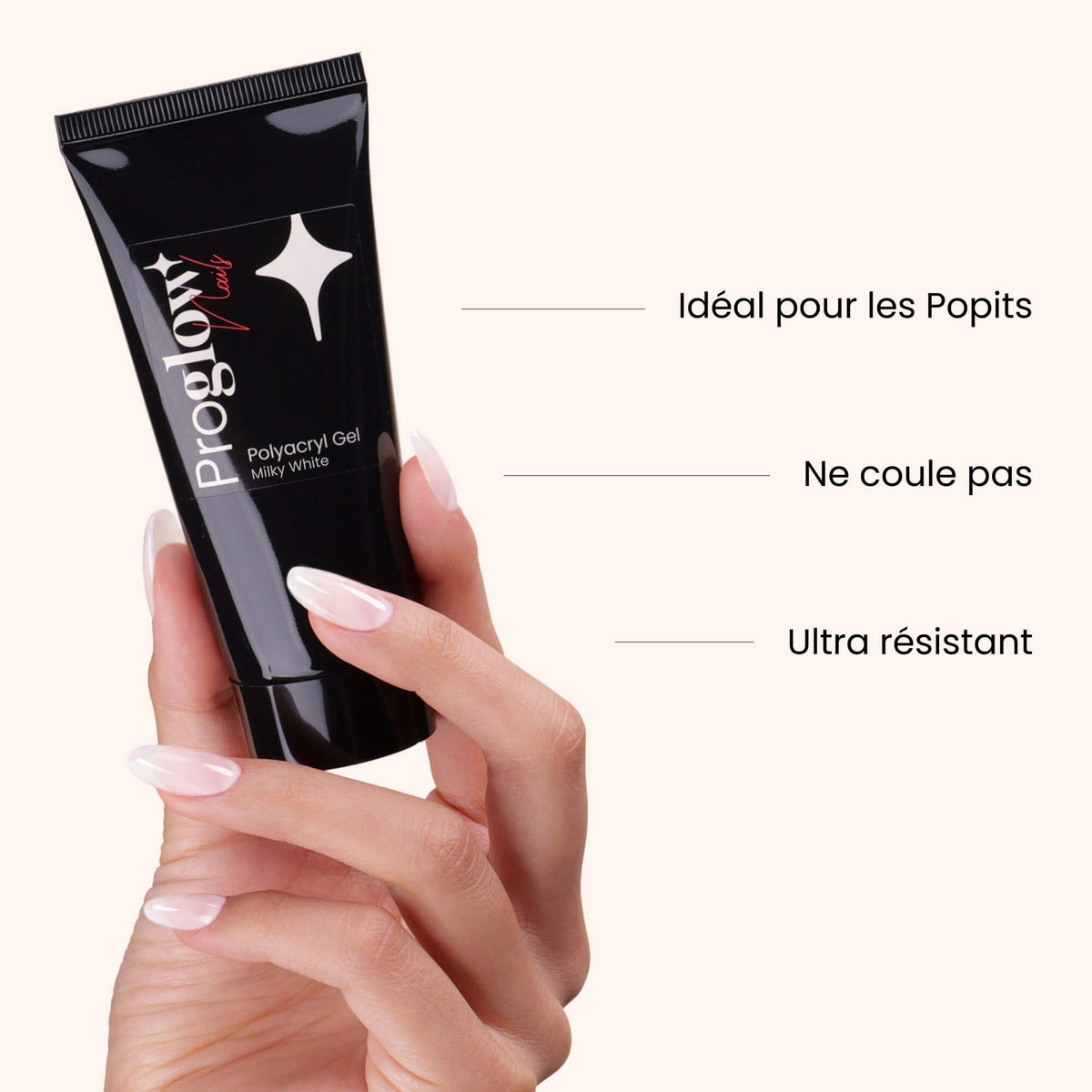 Polyacryl Gel Milky White 50ml