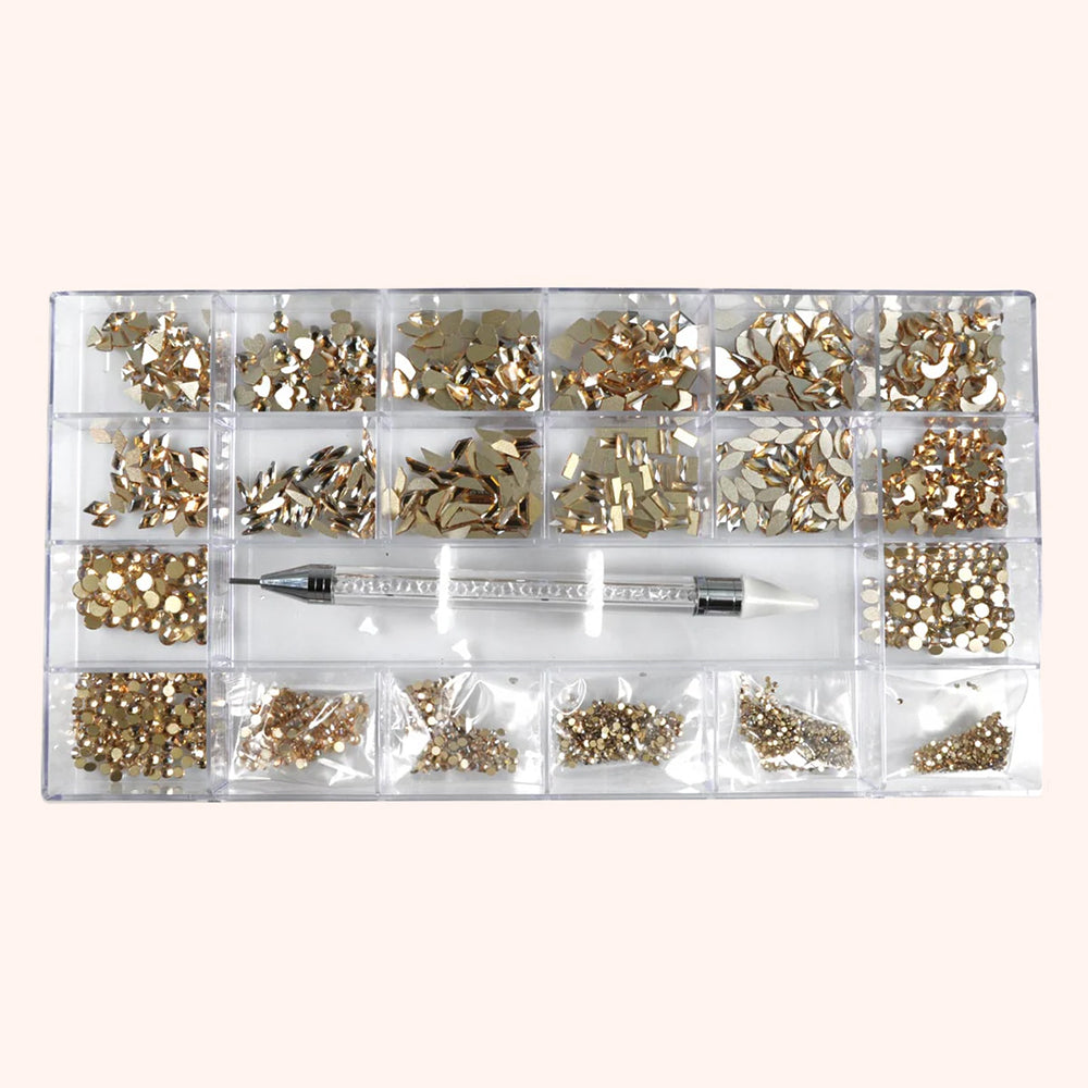Luxury Rhinestone Kit XXL Champagne