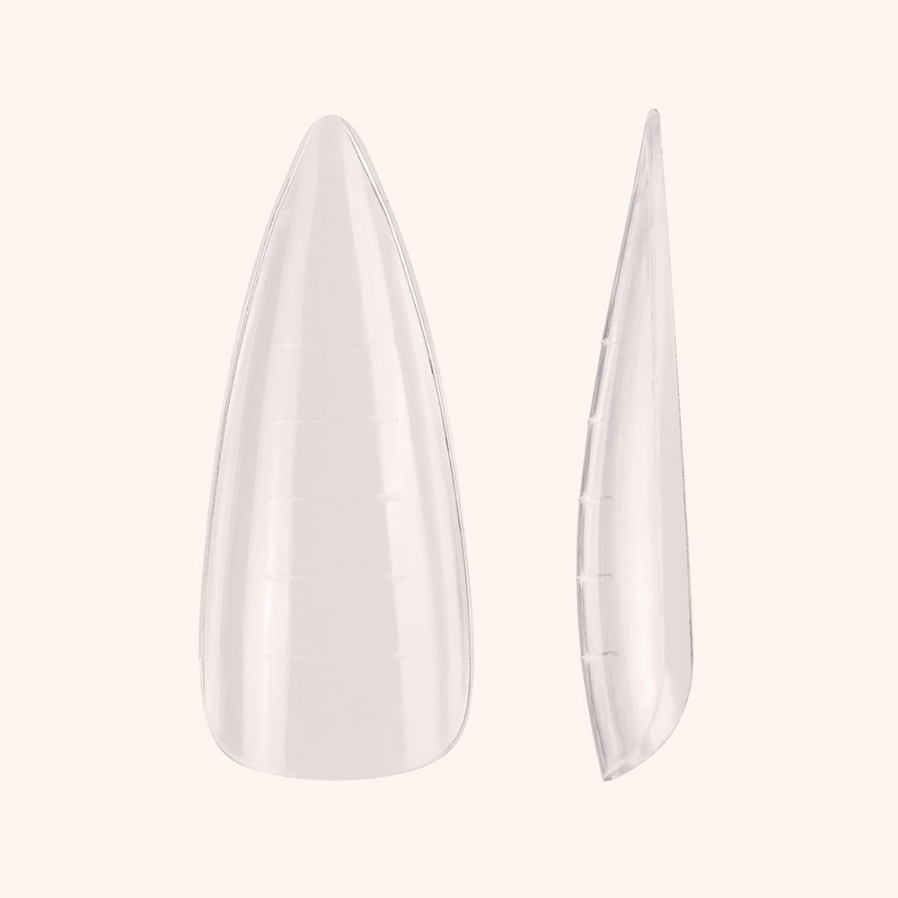 Popits - Dual Tips Stiletto - Press-On Tips Form 3 - 120 pièces 2