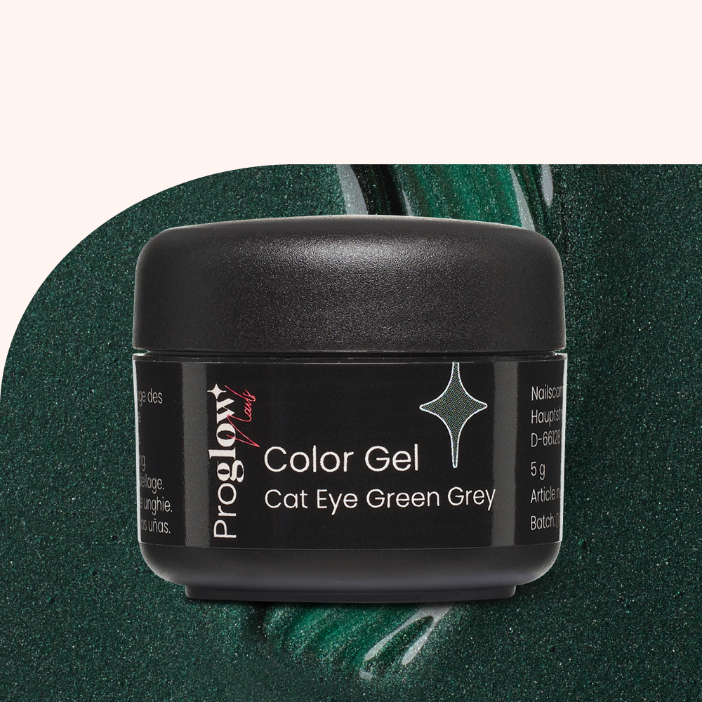 Color Gel Cat Eye Green Grey