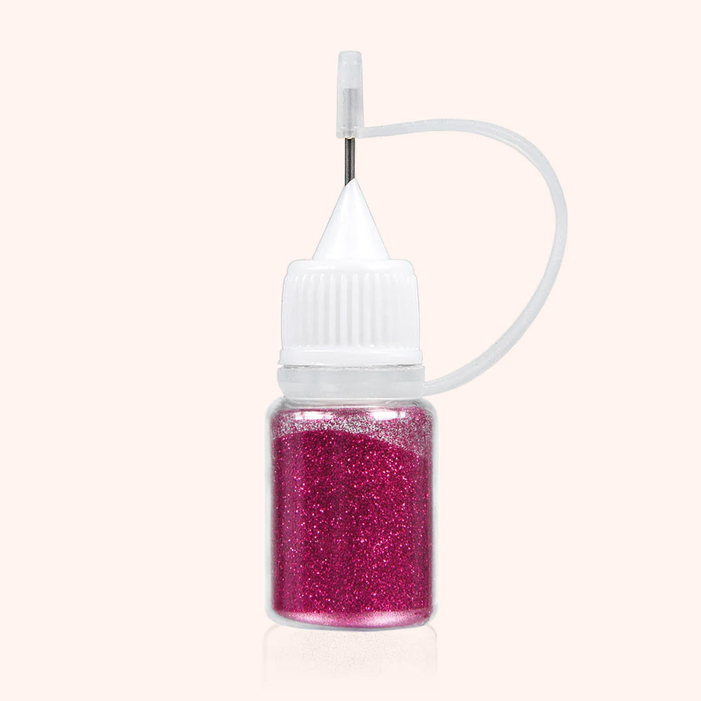 Flacon de paillettes superfine - Fuchsia