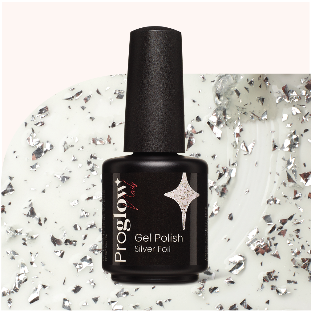 4376 Gel Polish VSP Silver Foil 1