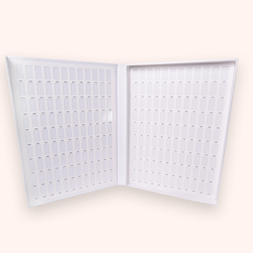 Livre Nuancier de 216 emplacement