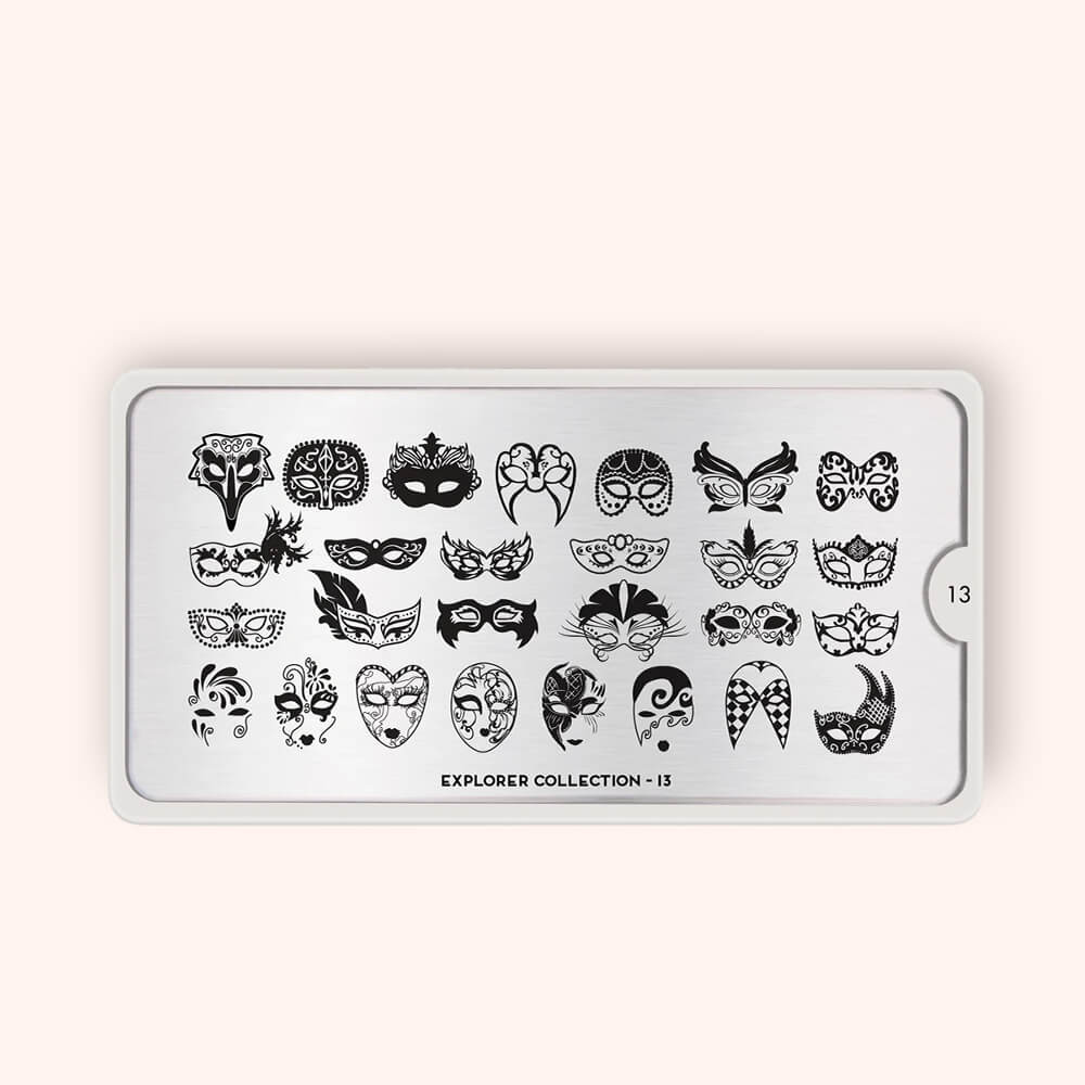 Plaque Stamping Explorer 13 - MoYou London