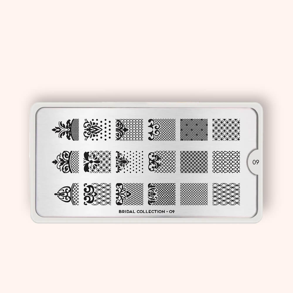 Plaque Stamping Bridal 09 - MoYou London