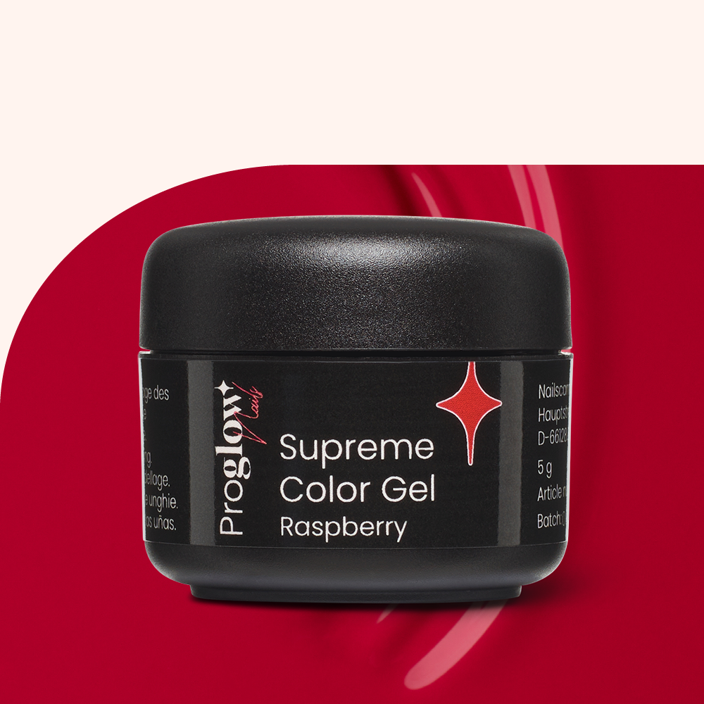 Supreme Color Gel Raspberry couleur Framboise