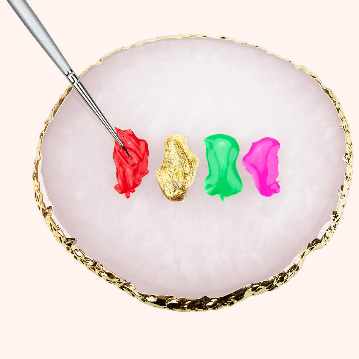 Paint Art Mixing Pallette White