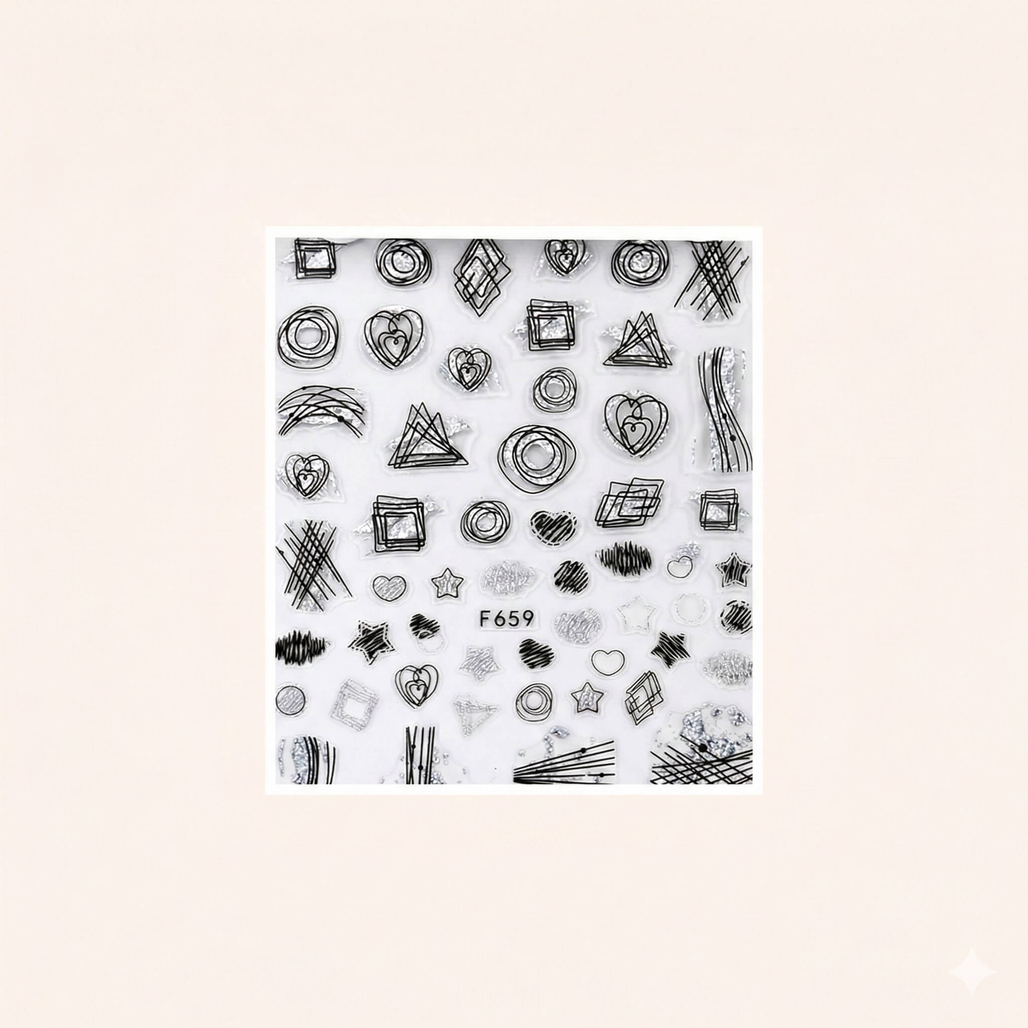 Modern Sticker Geométric 2