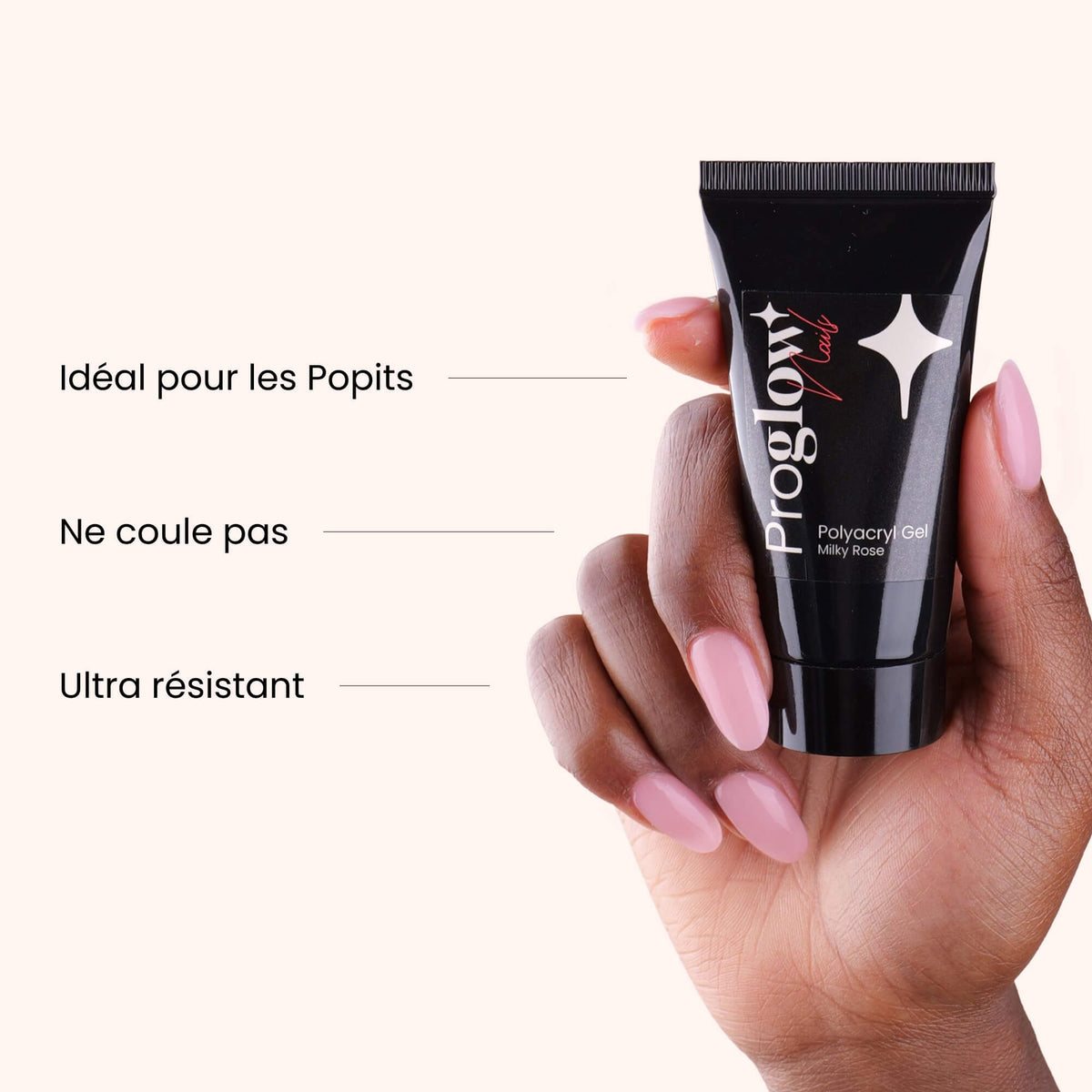 Polyacryl Gel Milky Rose 20ml