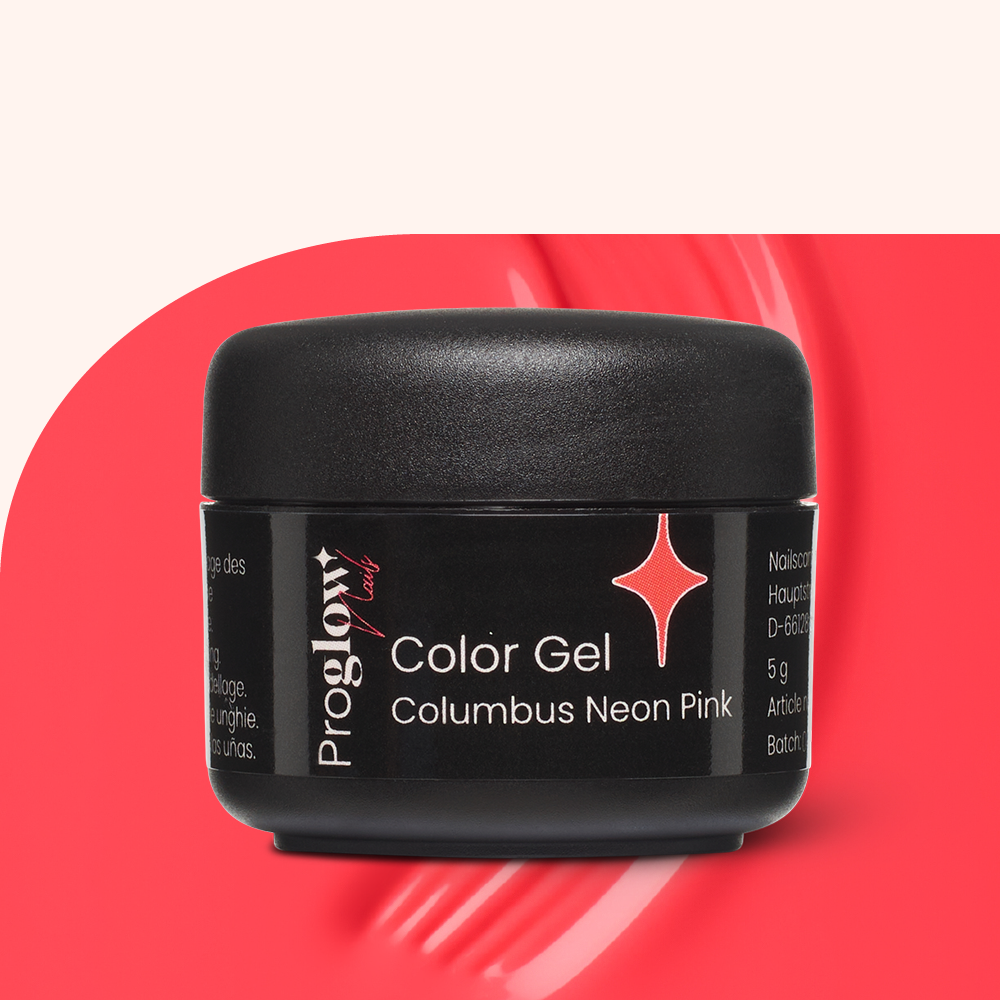Color Gel Columbus Neon Pink