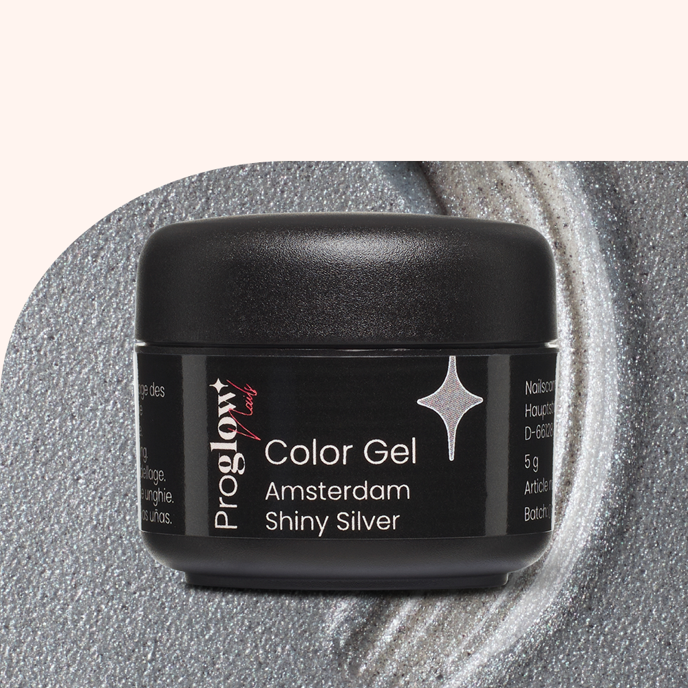 Color Gel Amsterdam Shiny Silver