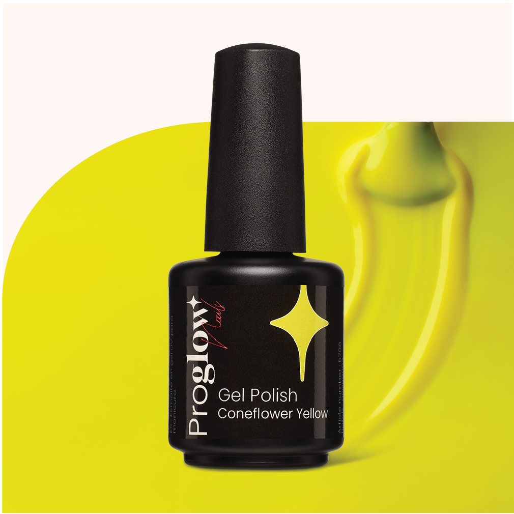 5708 Gel Polish VSP Coneflower Yellow 1
