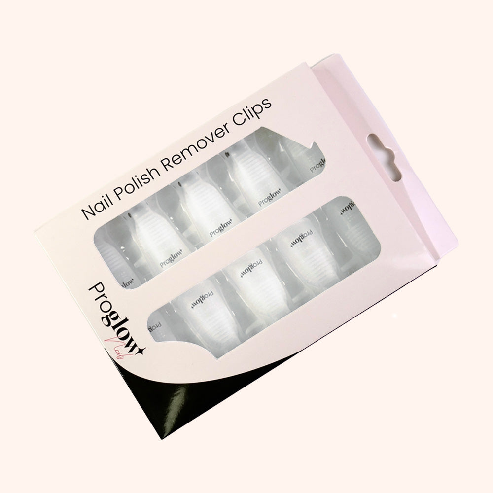 Deluxe Nail Polish Remover Clips 10 pièces Taille M