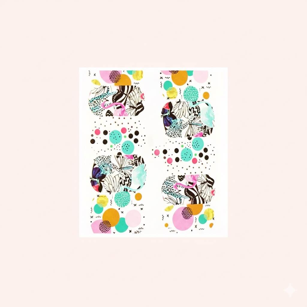 Water Decal Flamingo 2