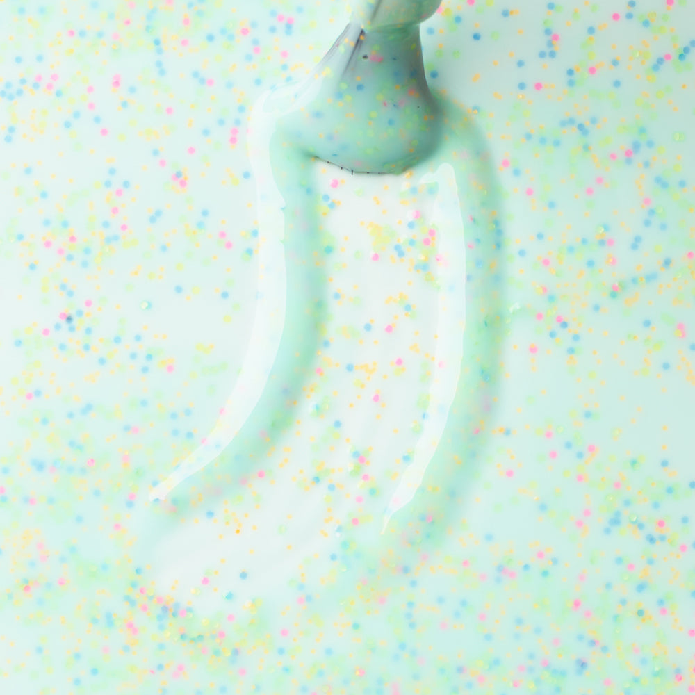 Gel Polish VSP Creamy Green Dots