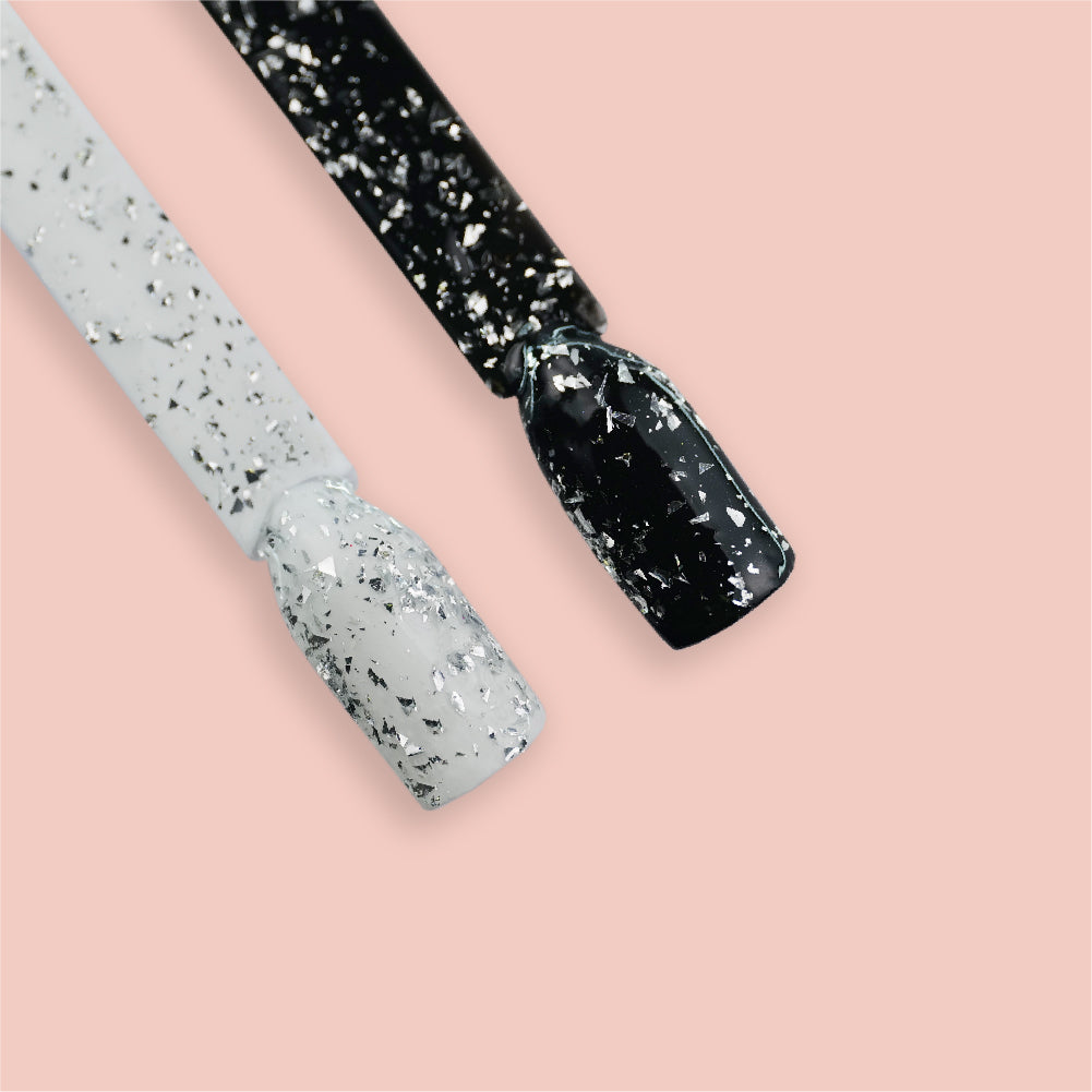 Top Coat VSP Silver Confetti