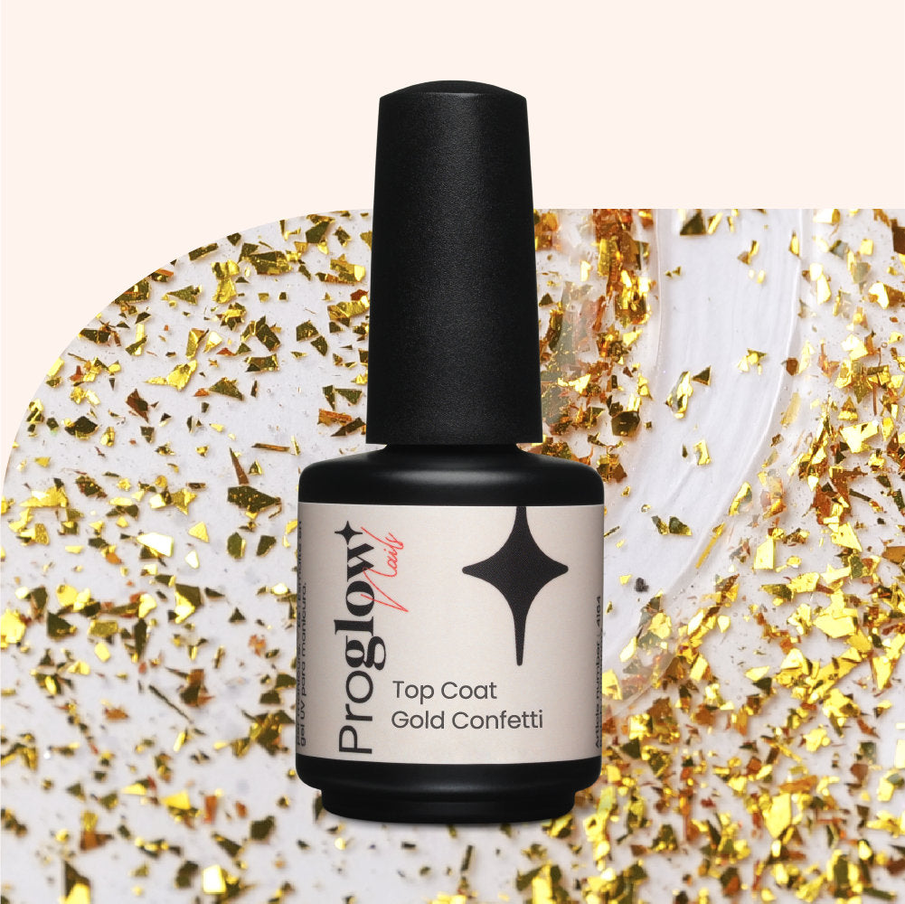 Top Coat VSP Gold Confetti