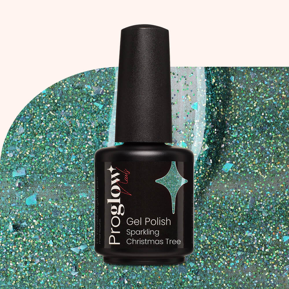 Gel Polish VSP Sparkling Christmas Tree
