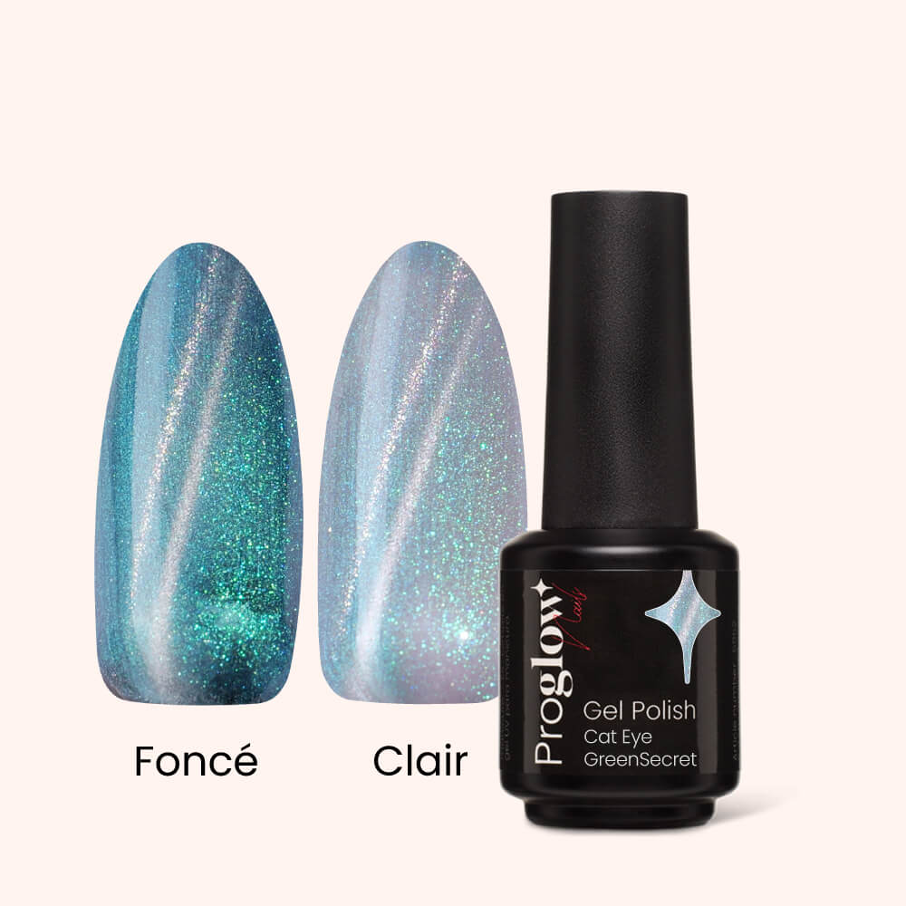 Gel Polish VSP Cat Eye Green Secret