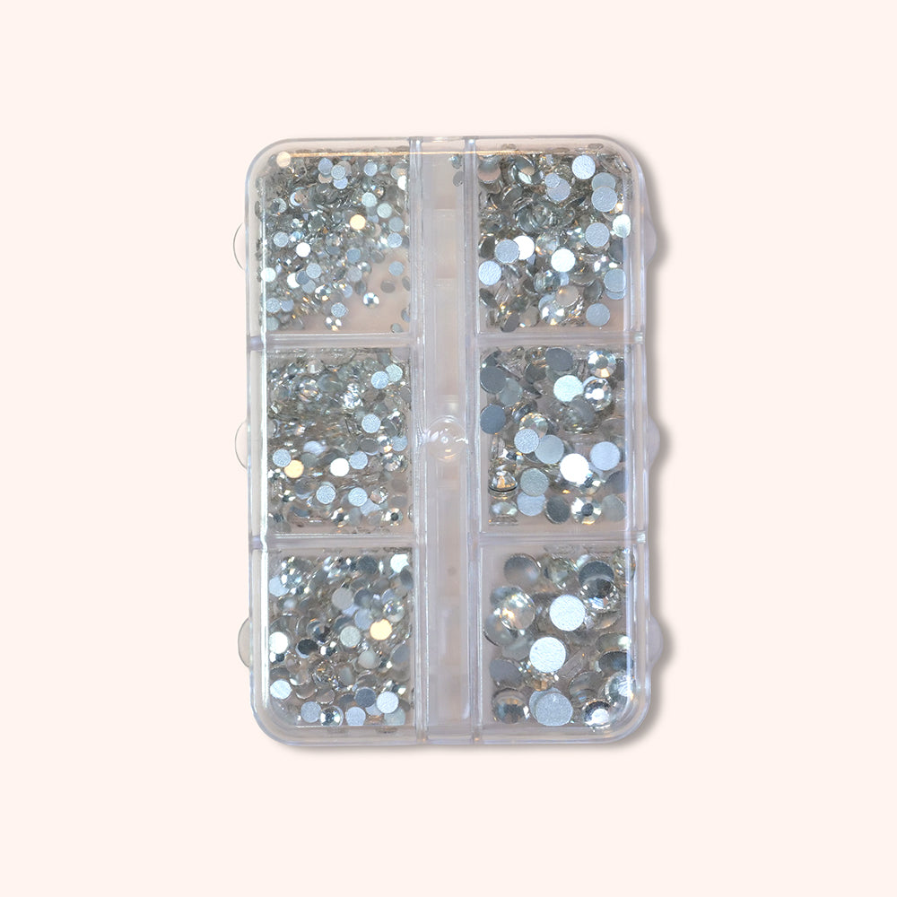 Strass Argent En Box