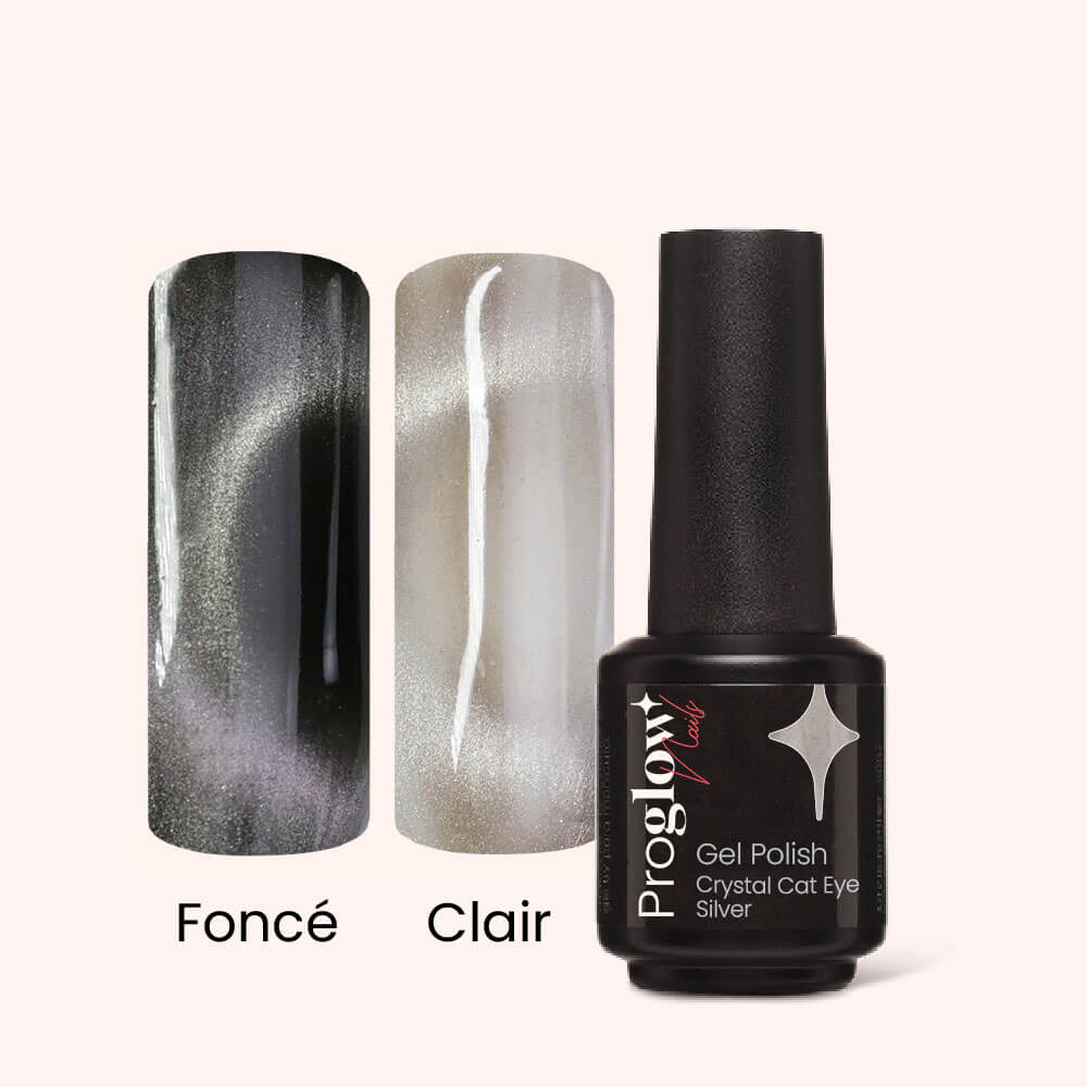 Gel Polish VSP Crystal Cat Eye Silver