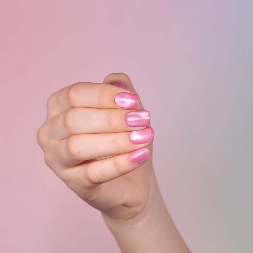 Gel Polish VSP Crystal Cat Eye Pink