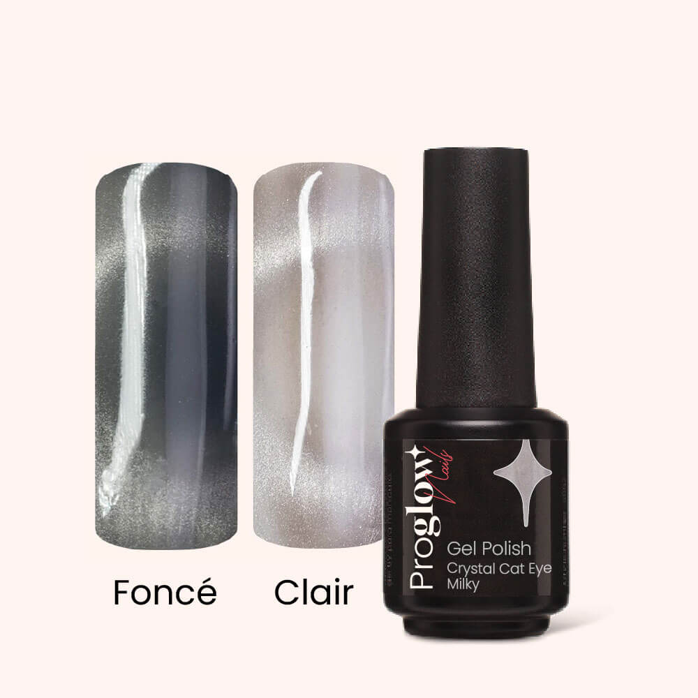Gel Polish VSP Crystal Cat Eye Milky