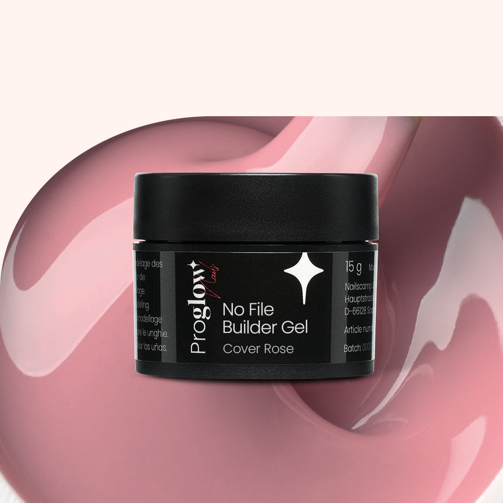 No File Builder Gel - sans Limage - Cover Rose