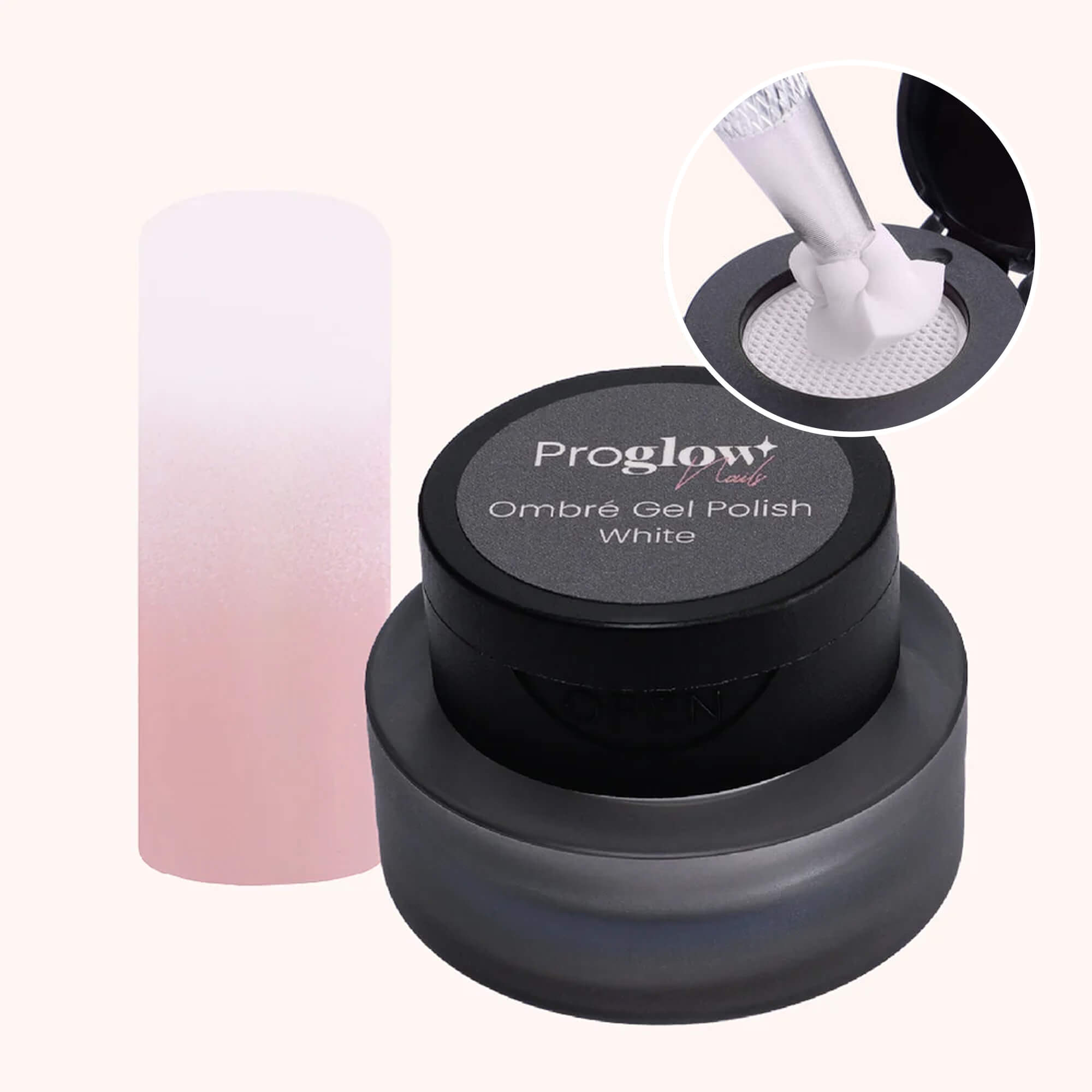 Ombré VSP in a Pot White