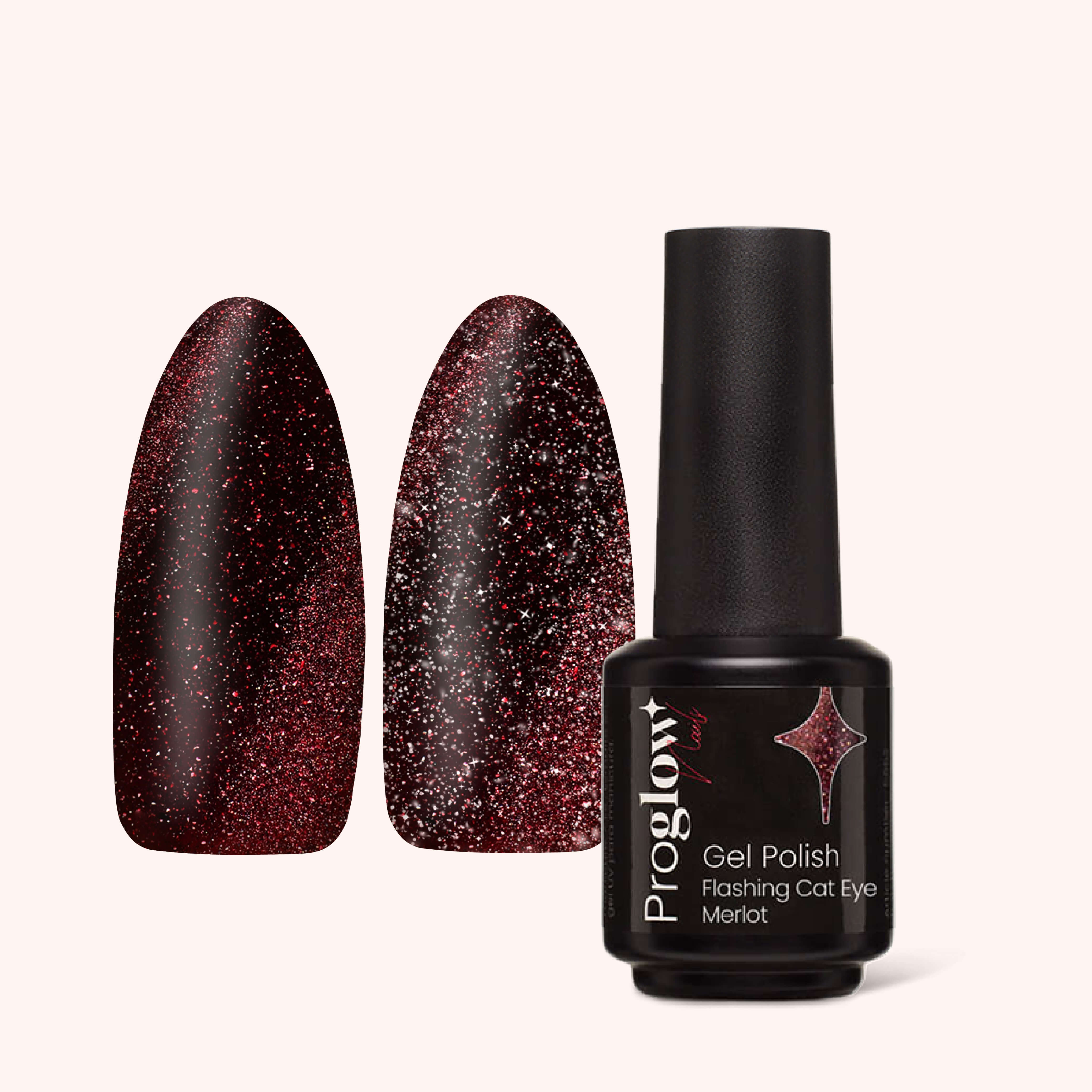 Gel Polish VSP Flashing Cat Eye Merlot