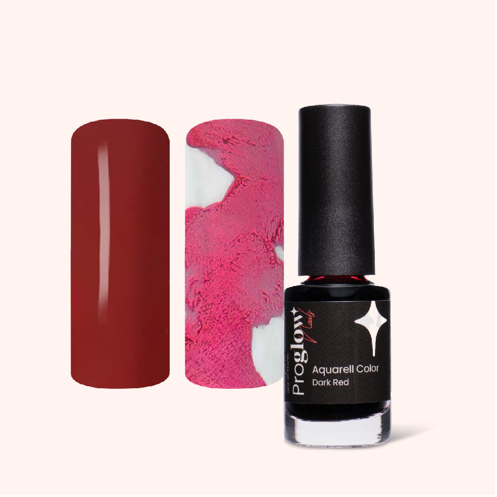 Aquarell Color Dark Red
