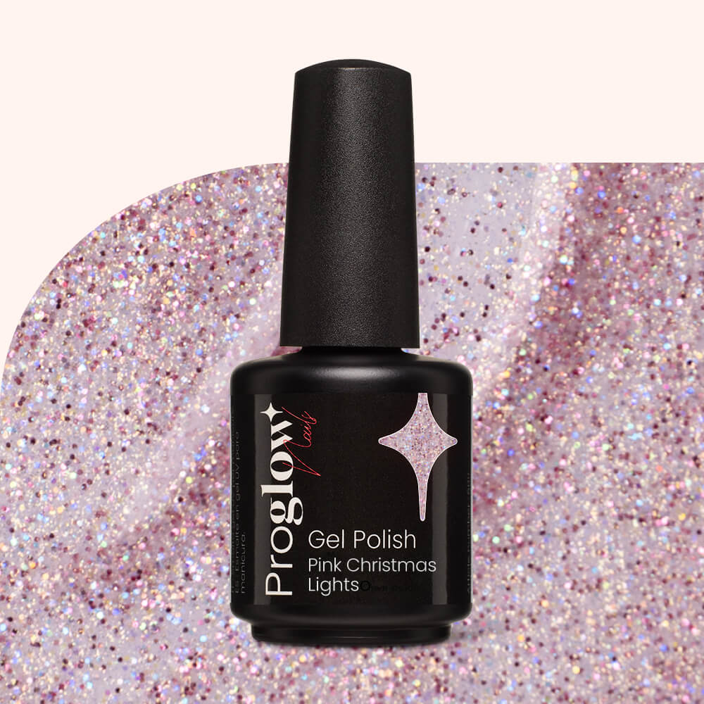 Gel Polish VSP Pink Christmas Lights