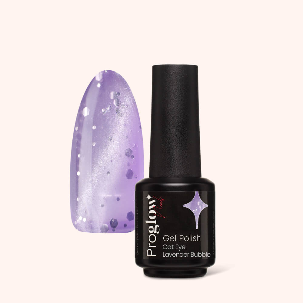 Gel Polish VSP Cat Eye Lavender Bubble
