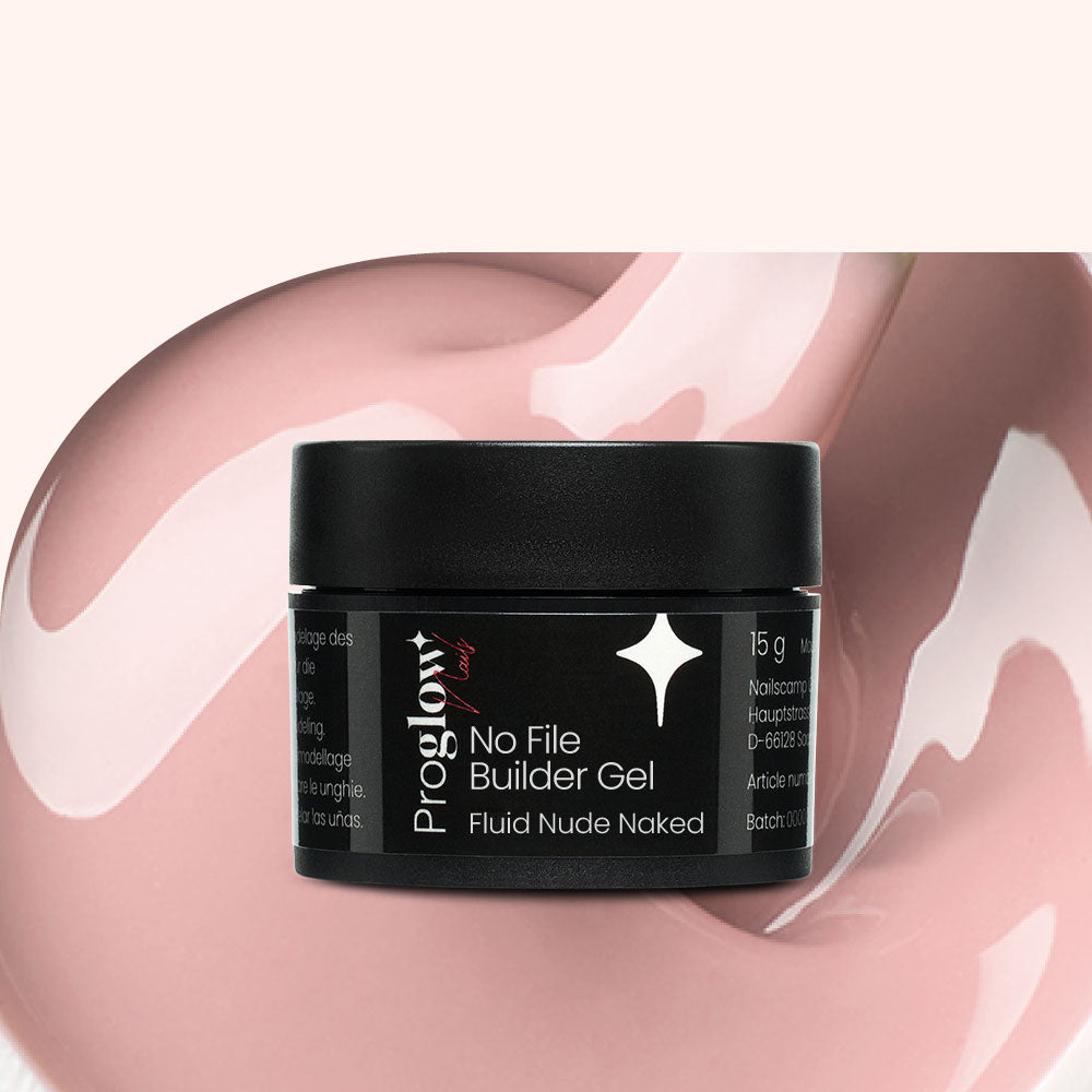 No File Builder Gel Fluid - sans Limage - Nude Naked