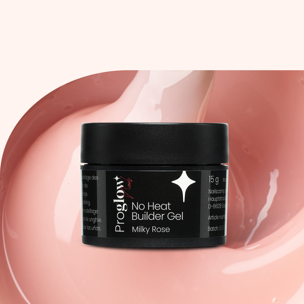 No Heat Builder Gel Milky Rose