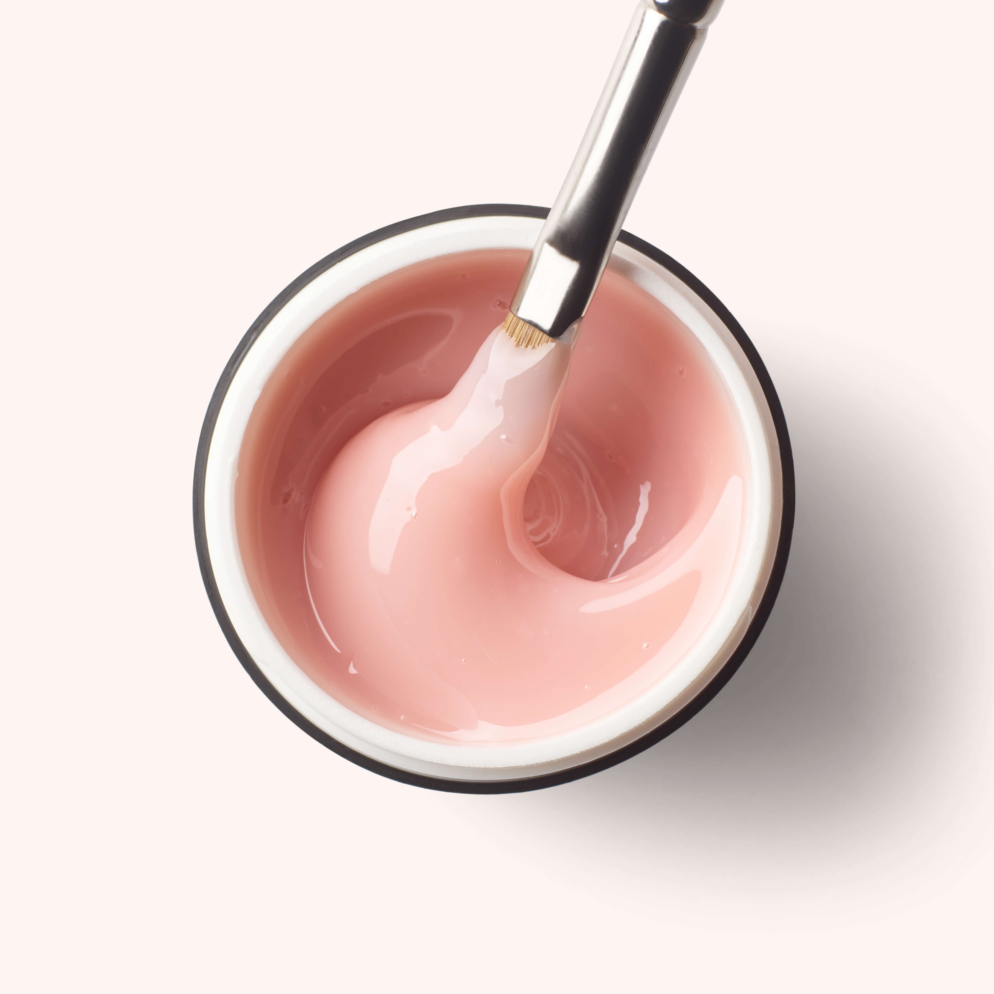 No Heat Builder Gel Milky Rose