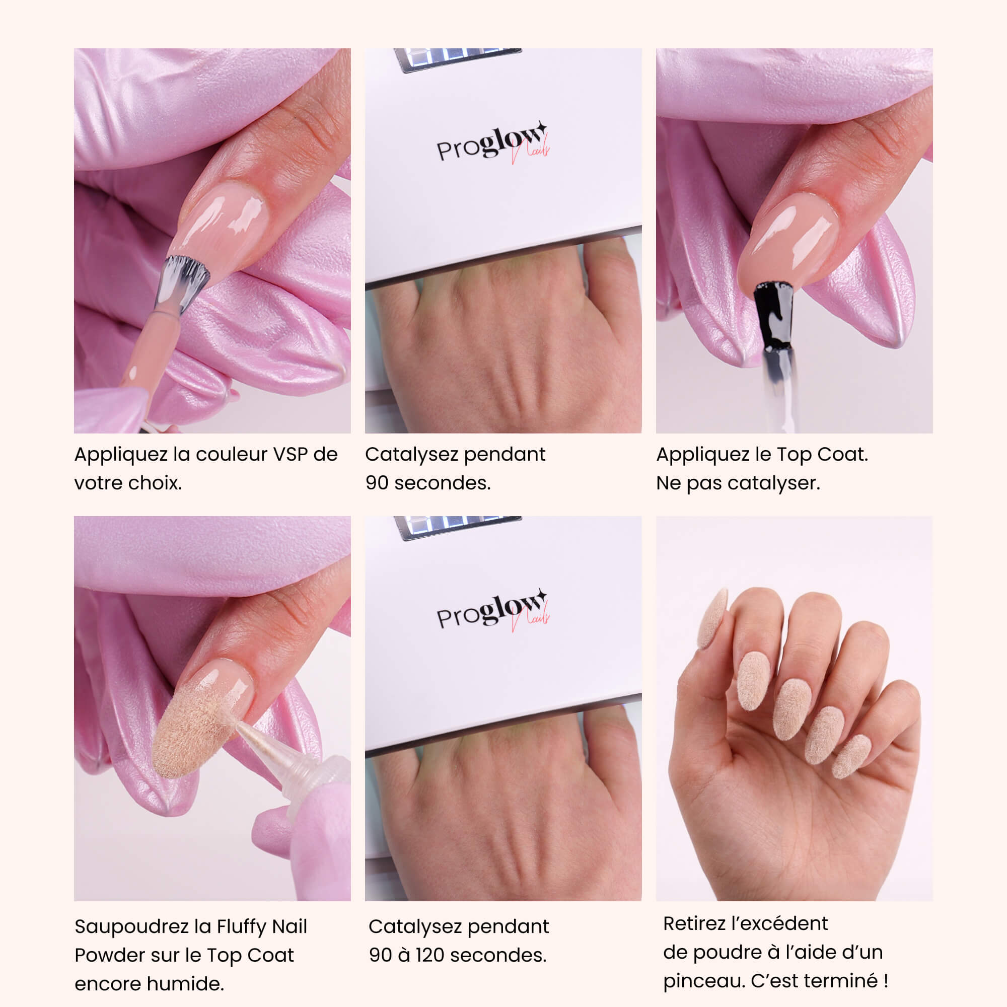 Fluffy Nail Powder White