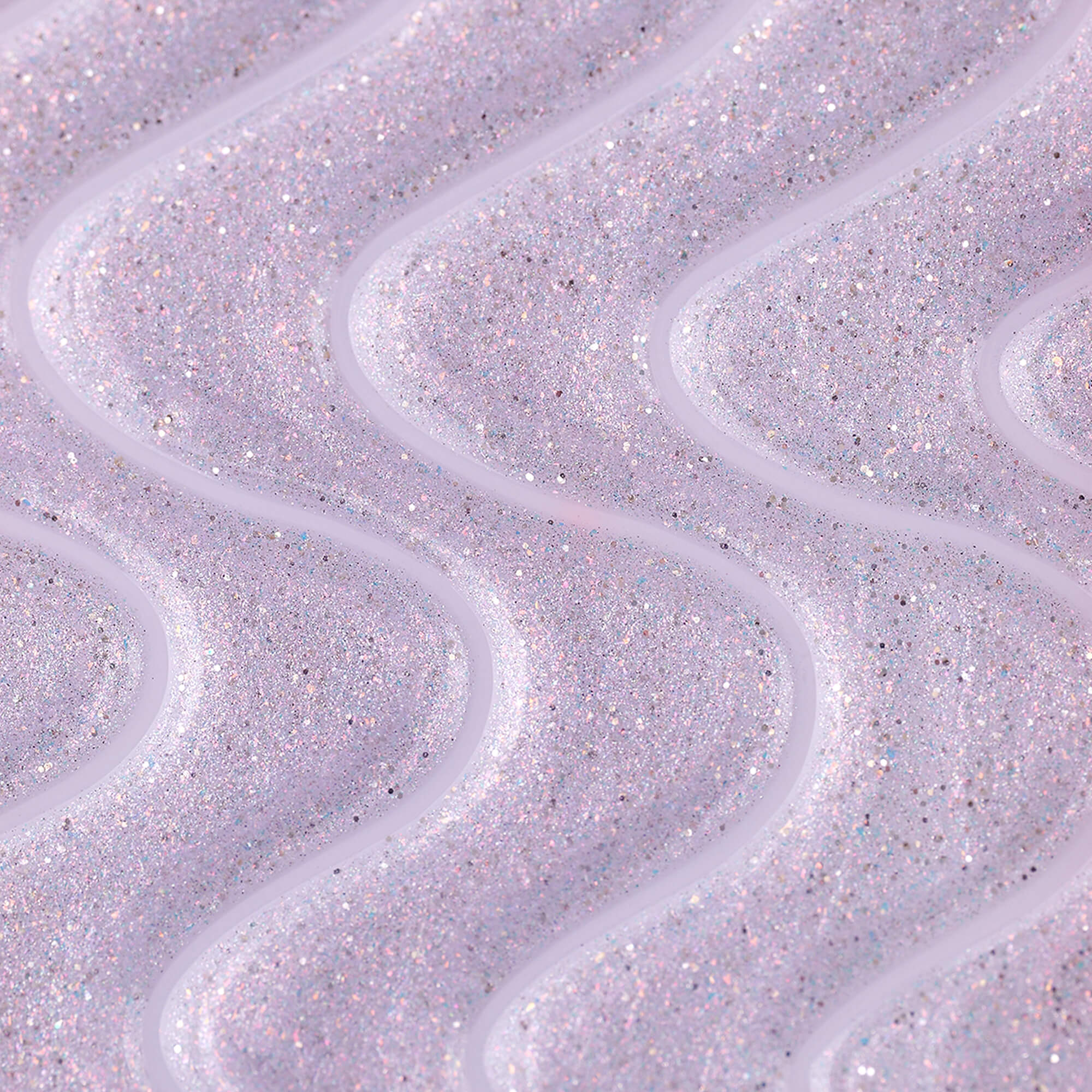 No File Builder Gel - sans Limage - Iridescent Silver