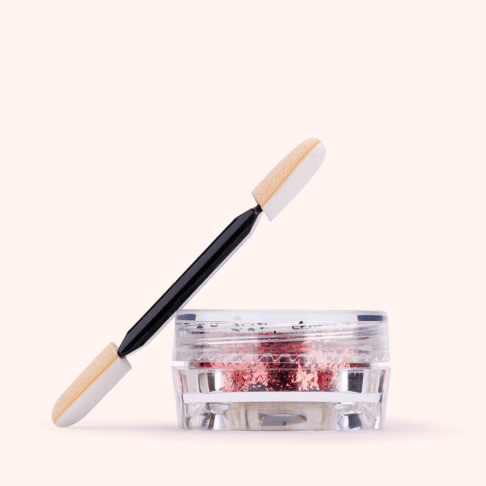 Nail Flakes Rose