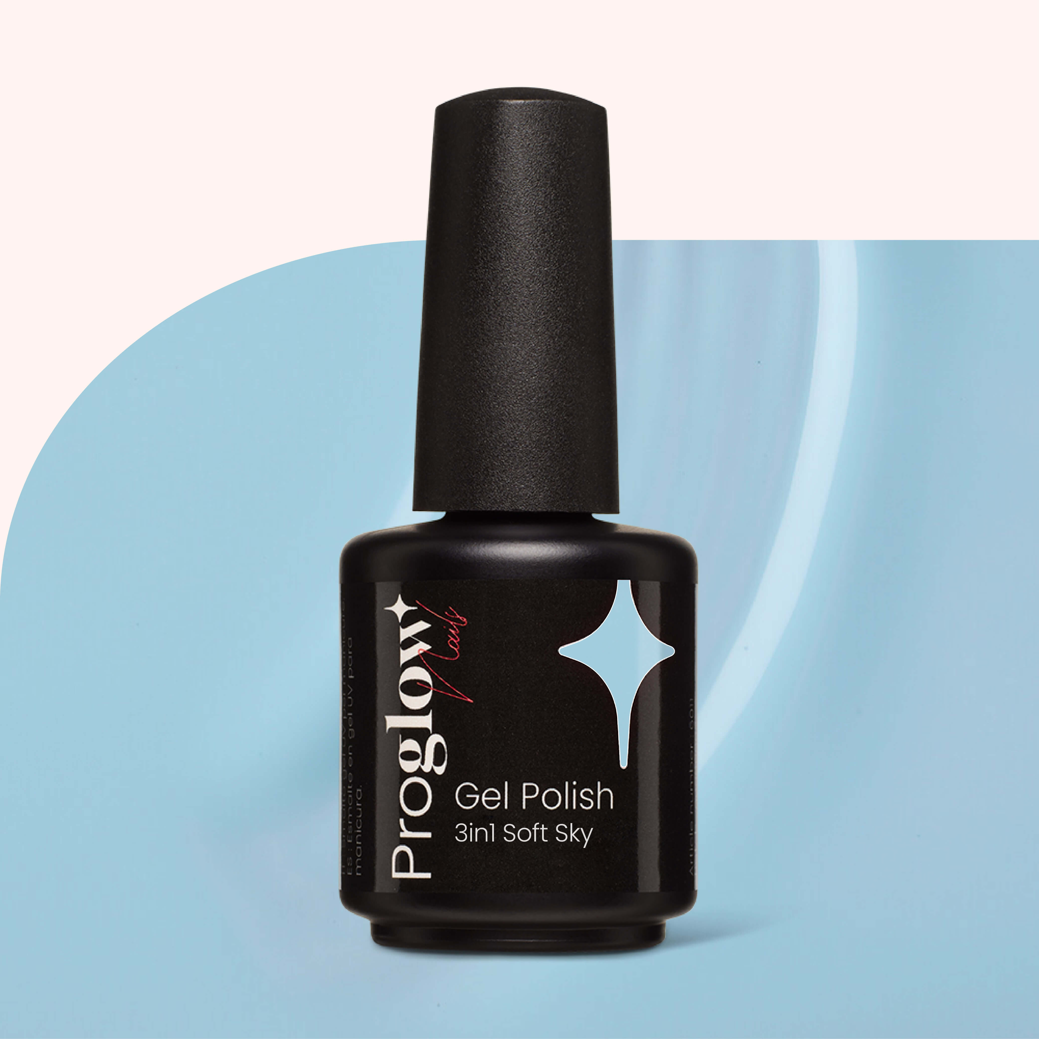 Gel Polish VSP 3in1 No Wipe Soft Sky