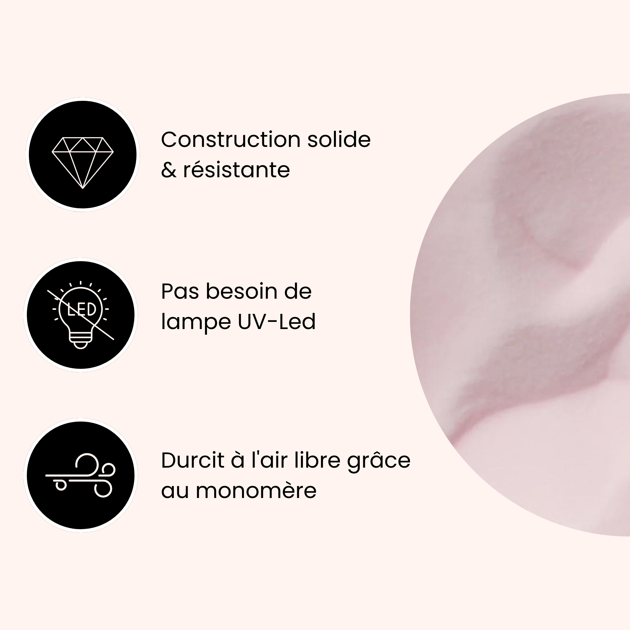 Acrylic Powder 10 g - Pink