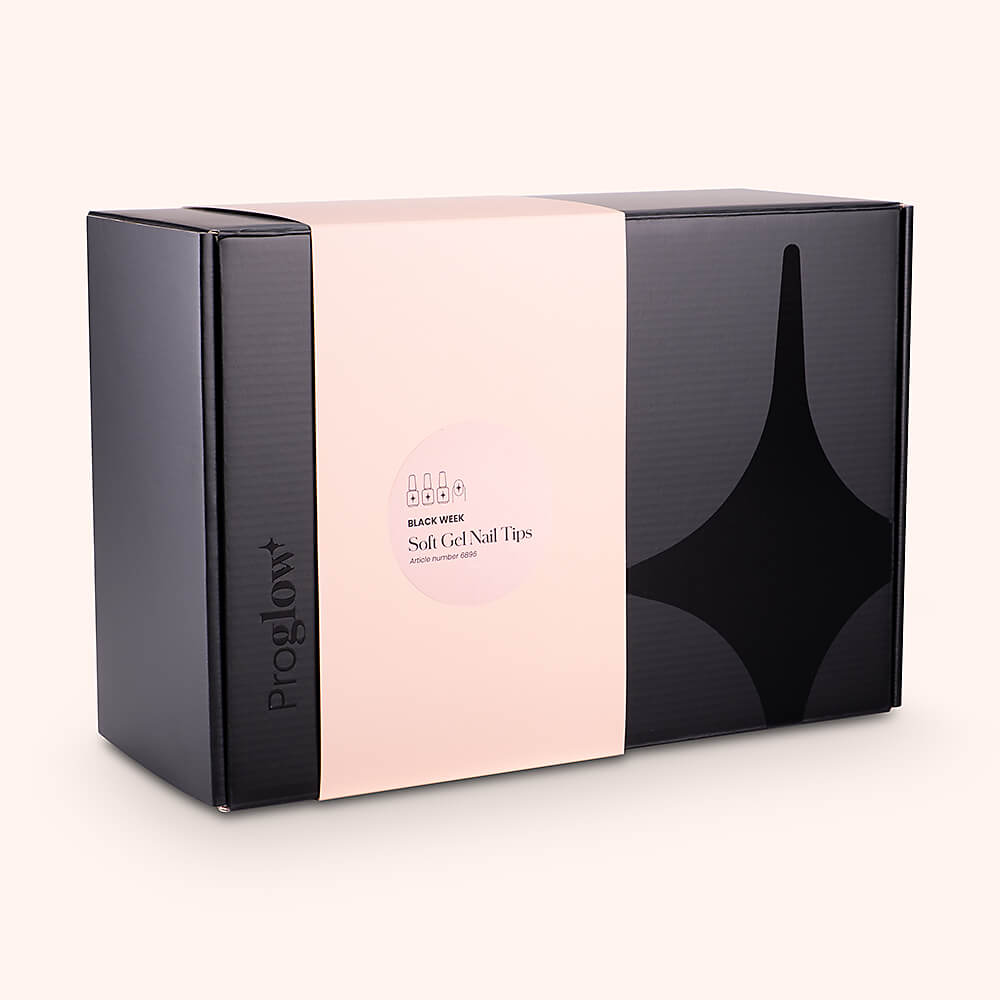 Kit Black Week Soft Gel Nail Tips