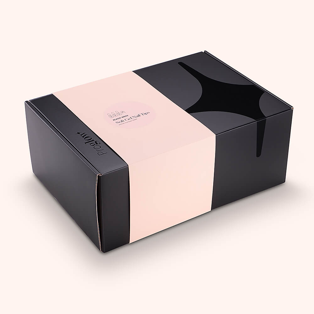 Kit Black Week Soft Gel Nail Tips