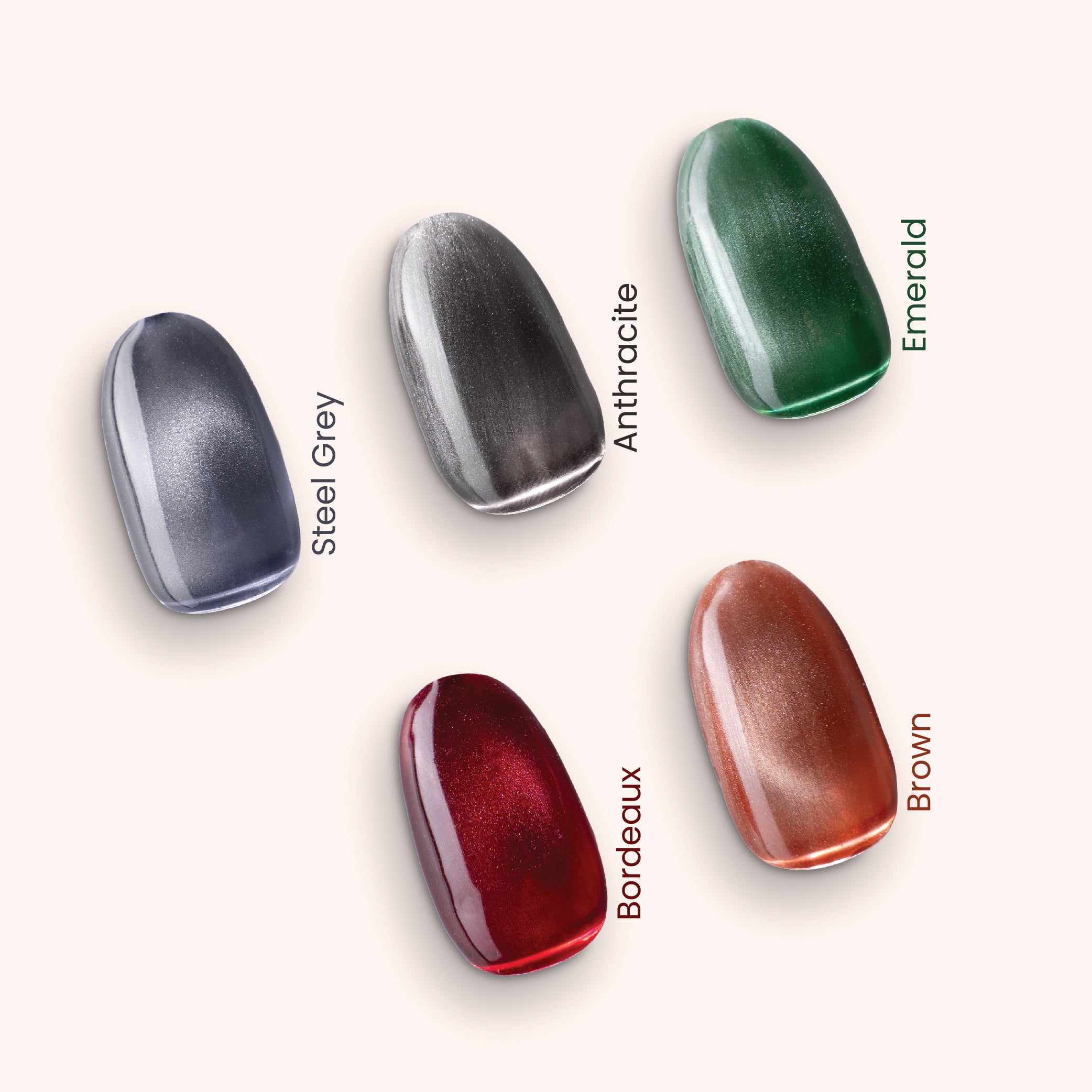 Gel Polish VSP Crystal Cat Eye Brown