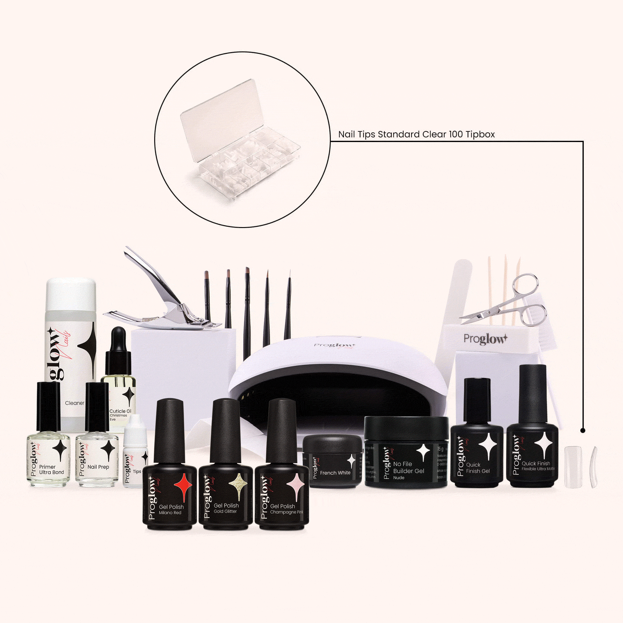 Kit Black Week No File Builder Gel - sans limage