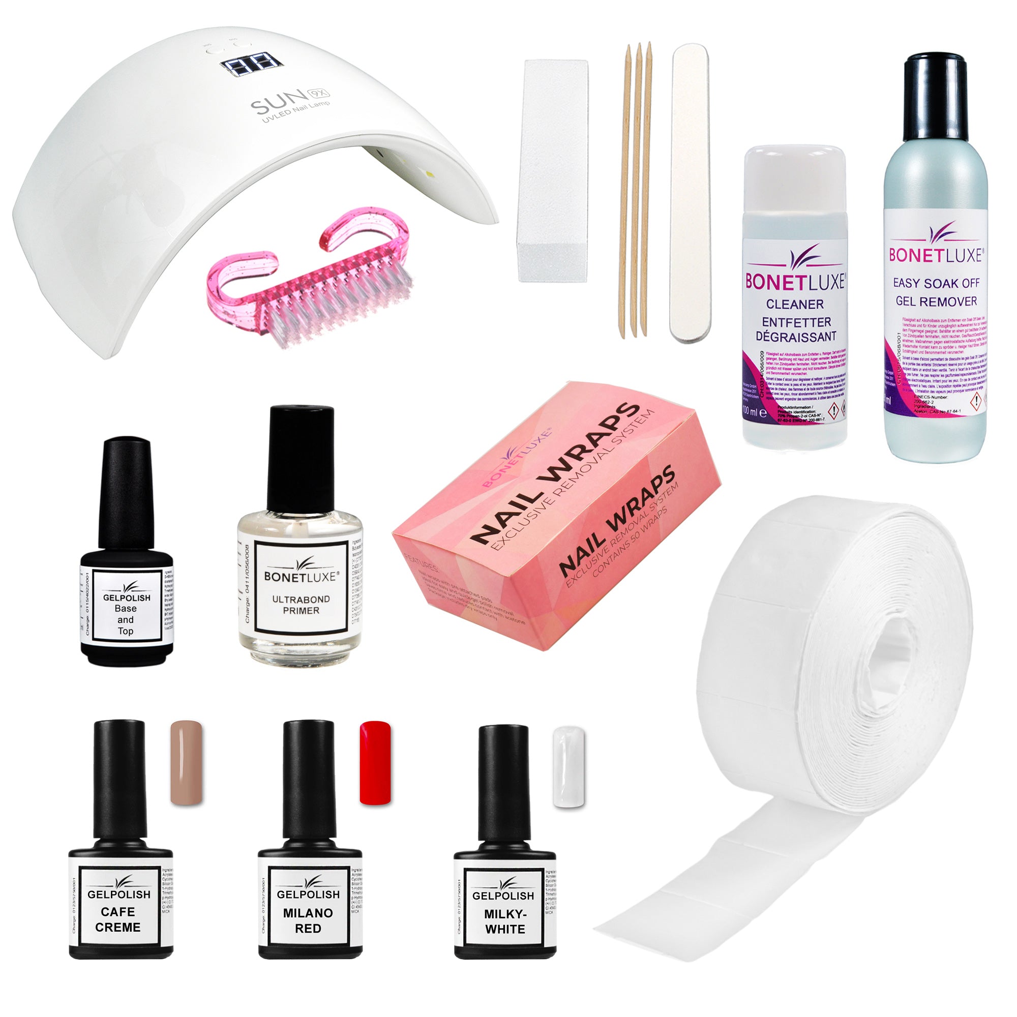 Kit complet Gelpolish Vernis semi-permanent