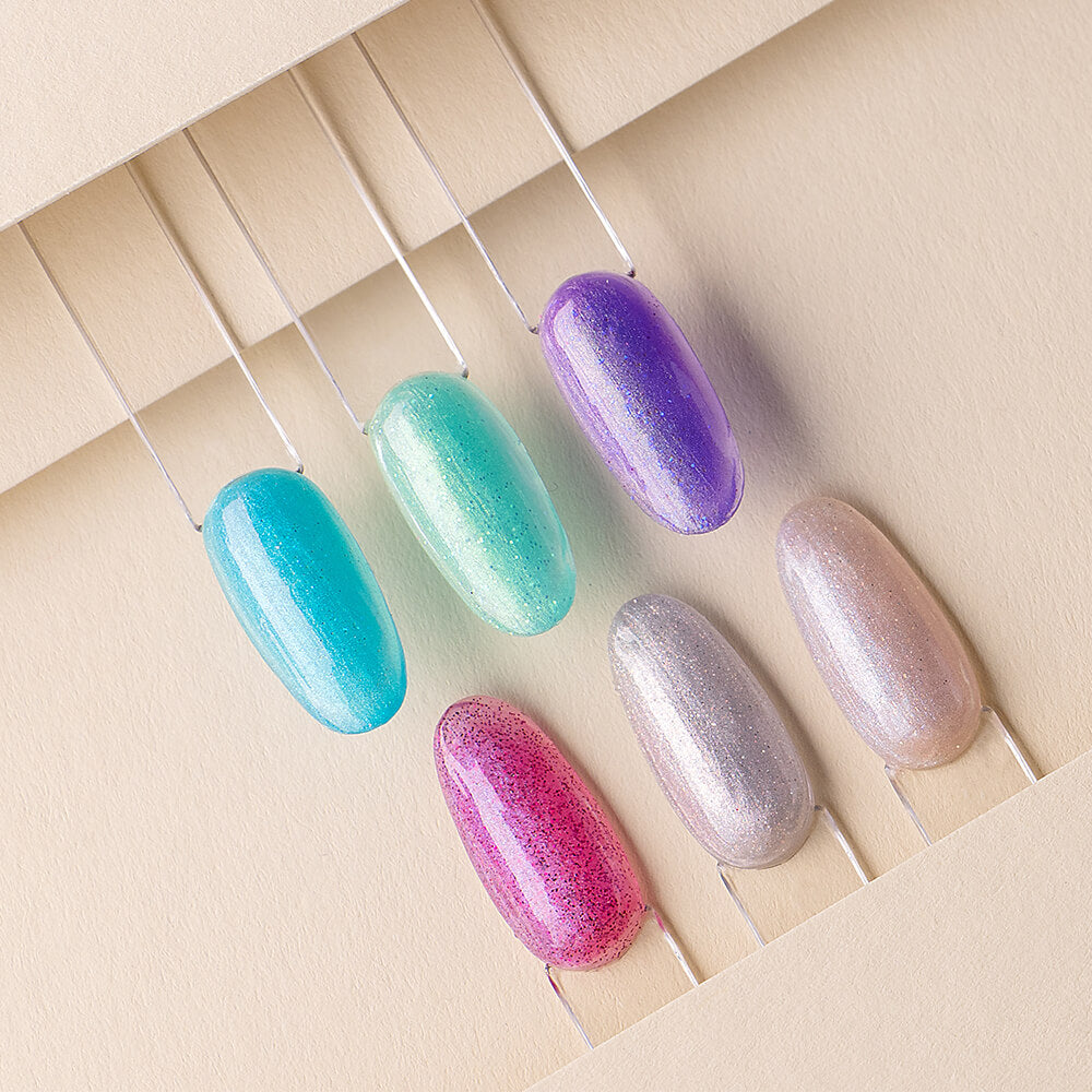 No File Builder Gel - sans Limage - Iridescent Nude