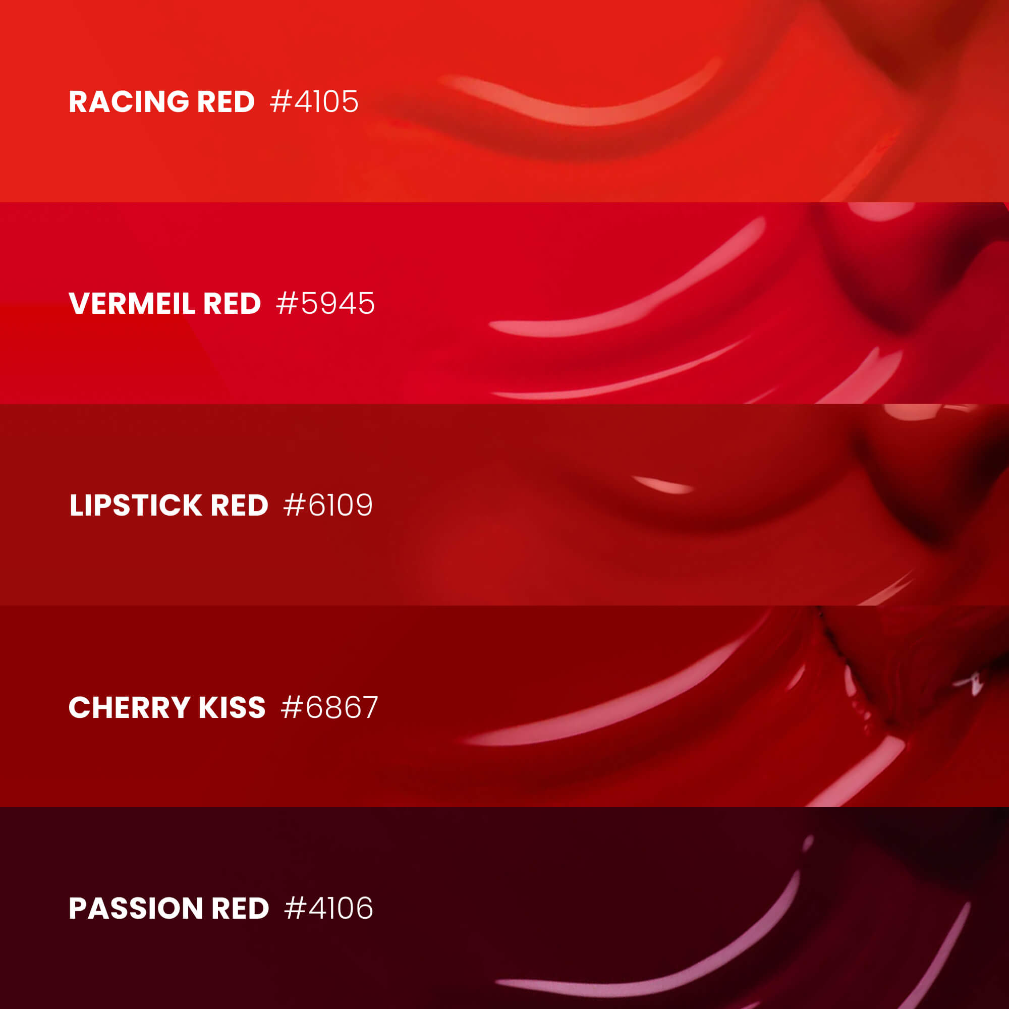 Gel Polish VSP Milano Red