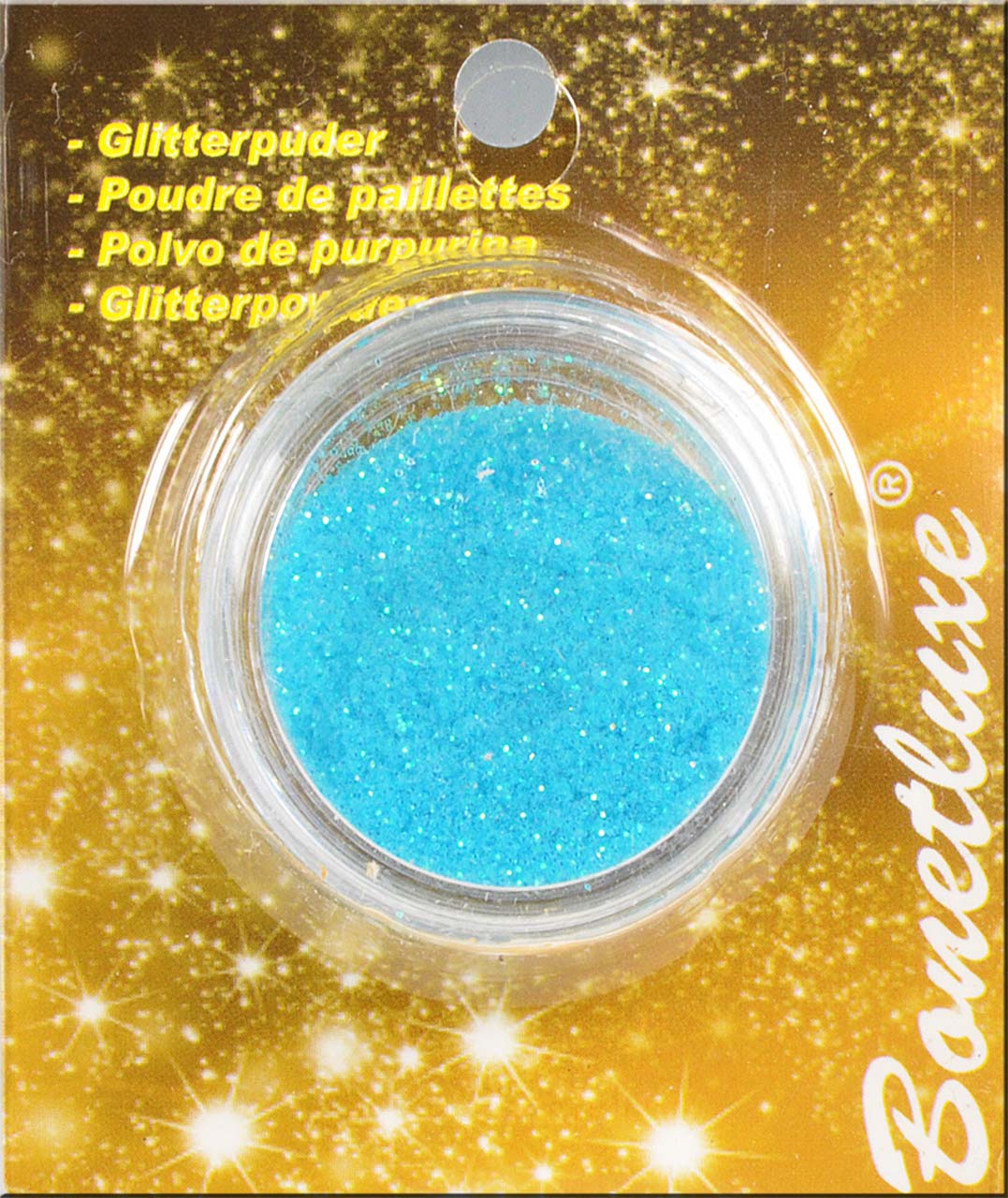 Boite de paillettes - Turquoise